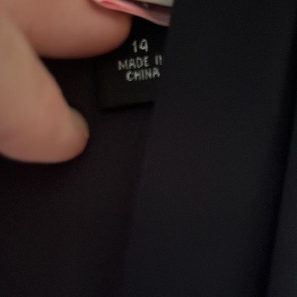 Navy blue cocktail dress - Picture 2 of 3